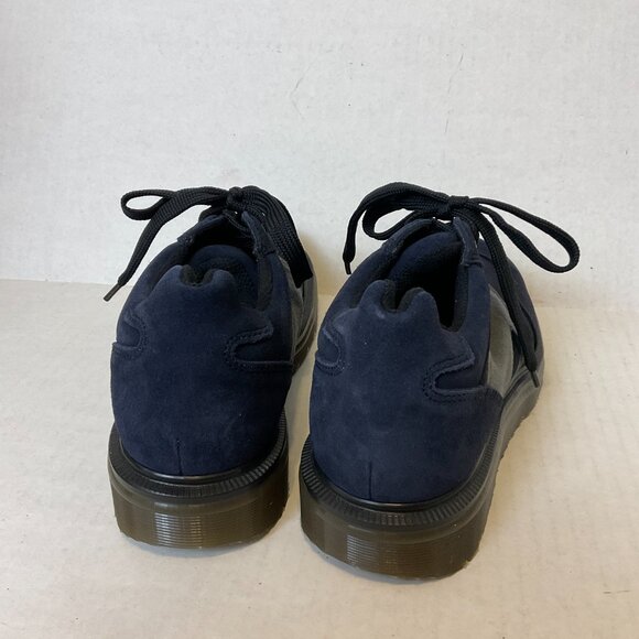 Dr. Marten's Sneaker Shoes US 5 Navy Blue Gray Detail Suede - Picture 6 of 11